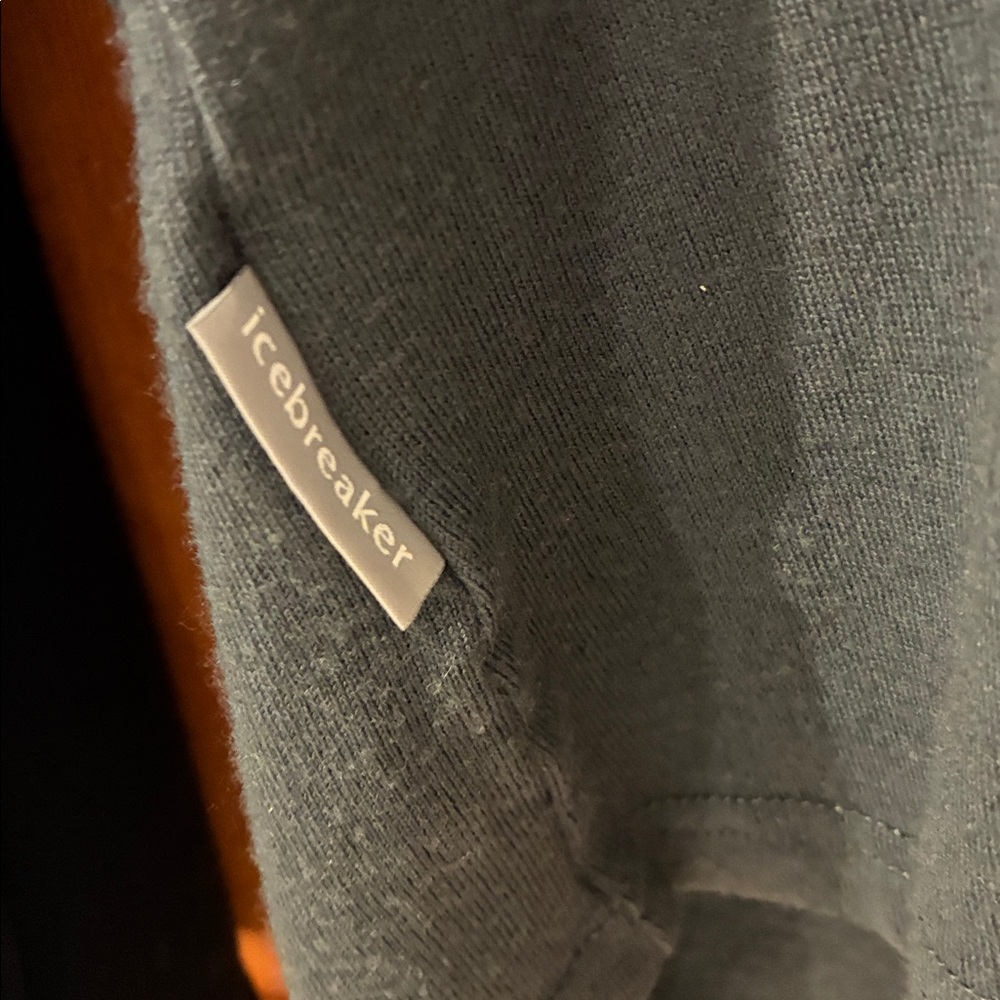 Icebreaker Men's Wool Quarter Zip - Picture 4 of 7